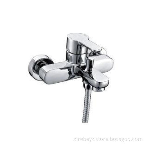 Chrome Single Lever Shower Mixer Taps Bath-shower Faucet Br